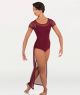 Body Wrappers Adult Power Mesh Cap Sleeve Pullover- 5002