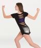 Body Wrappers Adult Cap Sleeve Top With Tail- 5191