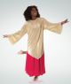 Body Wrappers Adult Pleated Gold Tunic- 640