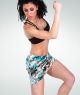 Body Wrappers Adult Asymmetrical Skirt- 7222