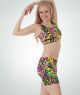 Body Wrappers Child Fun Print Loop Back Tank Bra- 3230