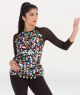 Body Wrappers Adult Pullover With Sequined Front- 7440