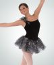 Body Wrappers Child Plush Asymmetrical Tutu- 3651