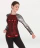 Body Wrappers Child Liquid Lamé Two-Toned Pullover- 4300