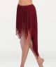 Body Wrappers Child Drapey Hi-Lo Chiffon Skirt- BW1115