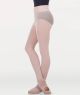 Body Wrappers Child Nylon/Lycra® Wide Smooth Waist Tights- C41