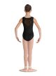 Bloch Child Heart Mesh Flower Tank Leotard- CL7905