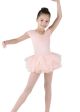 Bloch Child Heart Cut Out Cap Sleeve Tutu Dress- CL8012_1