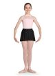 Bloch Child Chantrell Floral Flock Mesh Waistband Skirt- CR8731