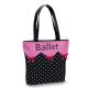 Danzbags by Danshuz Bows 'N' Ballet Tote Bag- B986