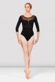 Bloch Adult Jillian Open Back Cap Sleeve Leotard- L5516