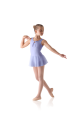 Leo's Child Ruffled Neck Leotard- LD147CK