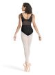 Mirella Adult Mesh Panelled Tank Leotard- M3058LM