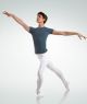 Body Wrappers Mens Dancewear short sleeve “snug fit” pullover- M400