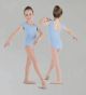 Mirella Child Cap Sleeve Leotard With Diamante Spray- M555C