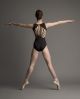 Capezio Adult Basket Weave Sunray Back Tank Leotard- MJ7166