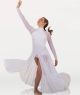 Body Wrappers Adult MicroTECH™ Long Sleeve Dance Dress- MT251