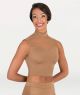 Body Wrappers Adult Mock neck sweetheart crop bra- NL9010