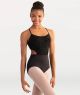 Body Wrappers Adult Paisley Floral Burn-Out Flocked Velvet Camisole Leotard- P1251