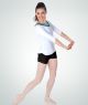 Body Wrappers Adult Lightweight Tees Long Sleeve Mock Wrap Pullover- P960