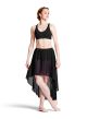 Bloch Adult High Low Skirt With Short- R8821