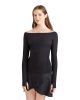 Capezio Adult Long Sleeve Top With Sheer Inserts- TC10903W