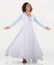 Body Wrappers adult  Long Tunic With A Twinkle Fly-Away Skirt- TW661