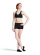 Bloch Adult Mesh Bk Keyhole Top- ZCO1232