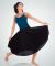 Body Wrappers Adult Character Dance below-the-knee circle skirt- 511