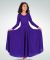 Body Wrappers Child Praise Dance Loose Fit Long Sleeve Dance Dress- 0588