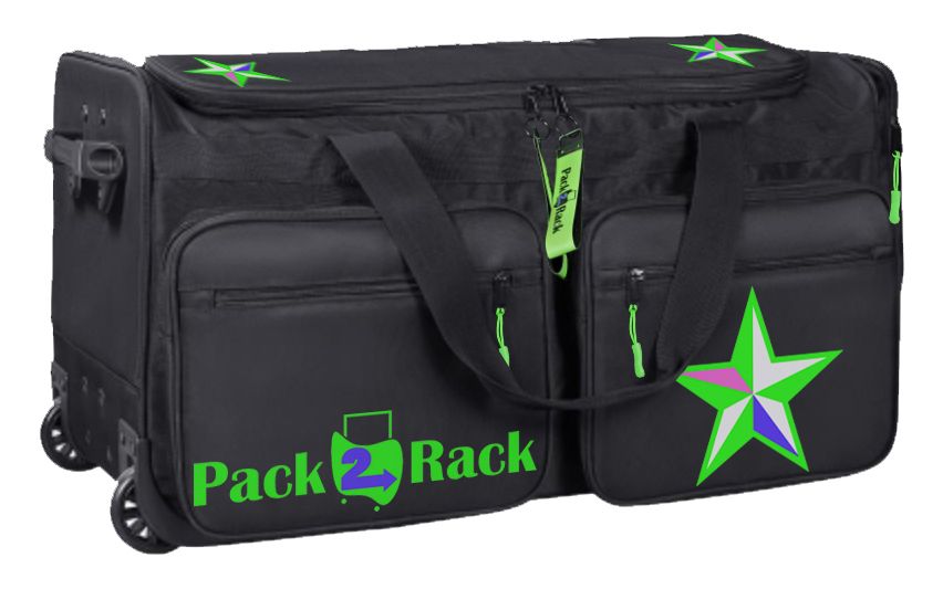Mid Size Pack2Rack Rolling Dance Bag