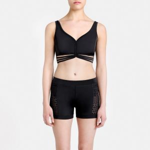 Capezio Adult Vittoria High Waisted Shorts- 10953W