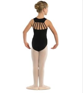 DanzNmotion Child Seven Straps on Back Leotard- 2409C