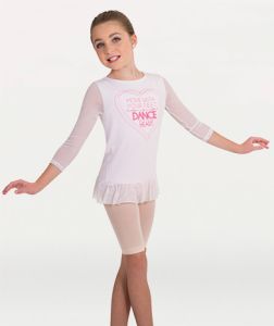 Body Wrappers Child MoveTECH™ ¾ Sleeve Pullover- 3332
