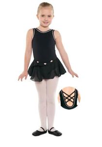 DanzNmotion Tank Dress w/ Piping -715