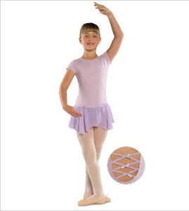 Danshuz Child Cap Sleeve Dress w/ Empire & Princess Seam- 747