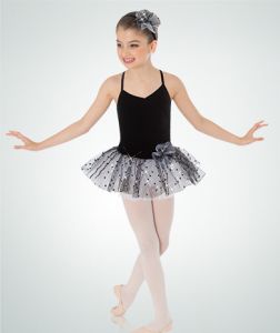 Body Wrappers Adult Plush Camisole Tutu- 7652