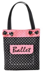 DanzBags by Danshuz Dancin' Dots Ballet Tote-B550