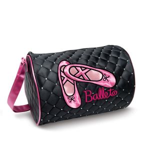 Danzbags by Danshuz Quilted Rhinestone Ballet Duffel Bag- B990