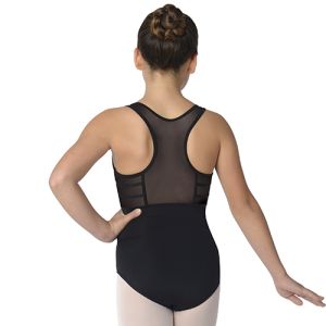 DanzNmotion Adult Mesh Racer Back Leotard- 2424A