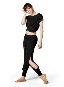 Bloch Adult Talin Boat Neck Crop Tee- FT5060
