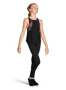 Bloch Child Mesh Panelled Detail Top- FT5220C