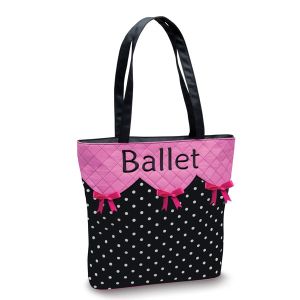 Danzbags by Danshuz Bows 'N' Ballet Tote Bag- B986