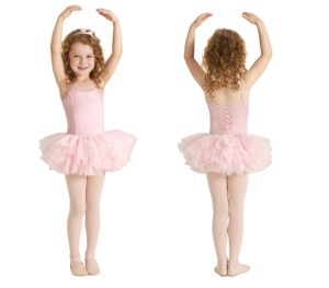 Mirella Child Skirted Camisole Leotard- M222C