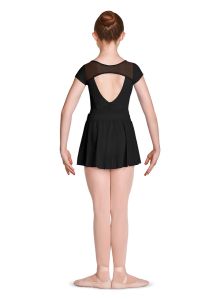 Mirella Child Embroidered Mesh Wrap Skirt- MS138C