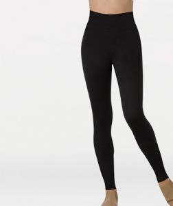 Body Wrappers Adult Roll-Down Adjustable Waist Legging- MT293