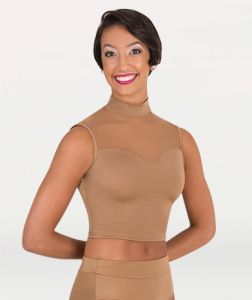 Body Wrapper Child Mock Neck Sweetheart - NL1010