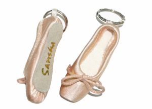 Sansha Mini Pointe Shoe Keychain- KRPS