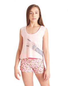 Capezio Child Dance My Rock Graphic Top- T10893C
